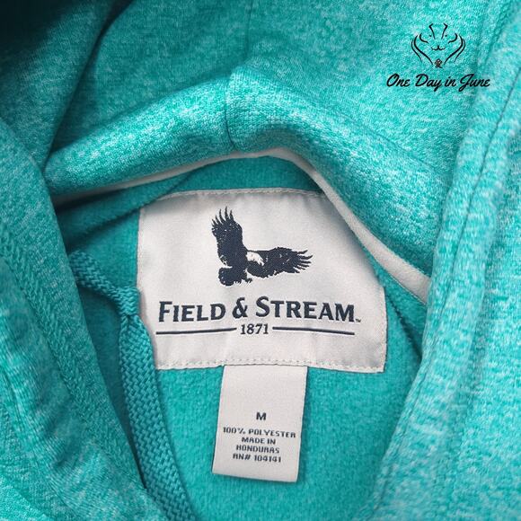 Field & Stream Hooded Pullover Sweatshirt Size M - Picture 2 of 5